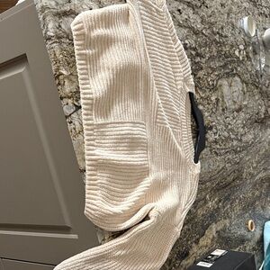 Altar'd State Cream Ribbed Cardigan